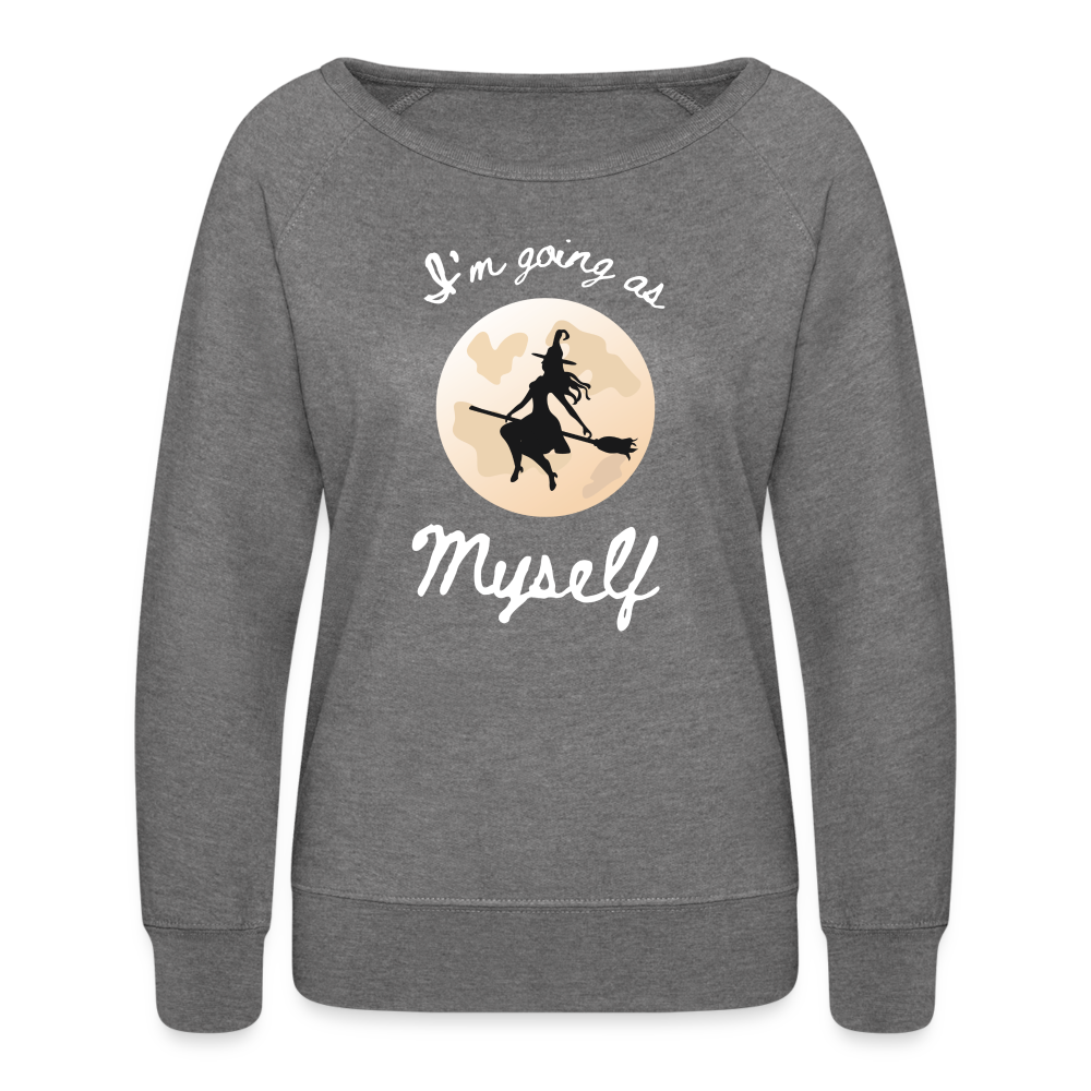 I'm Going As Myself | Witch | Halloween Sweatshirt - heather gray