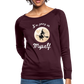 I'm Going As Myself | Witch | Halloween Sweatshirt - plum