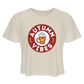 Spiced Latte Autumn Vibes Women's Cropped T-Shirt - dust