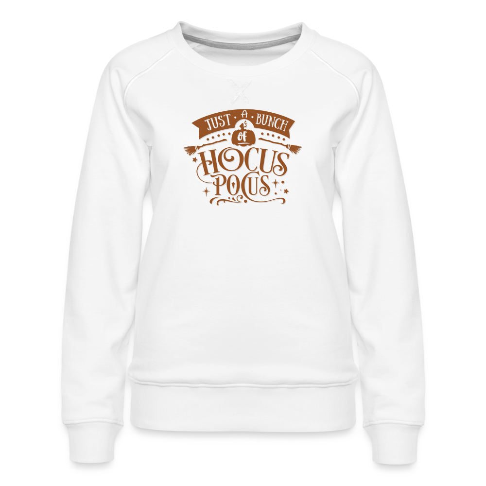 Hocus Pocus Women’s Premium Sweatshirt - white