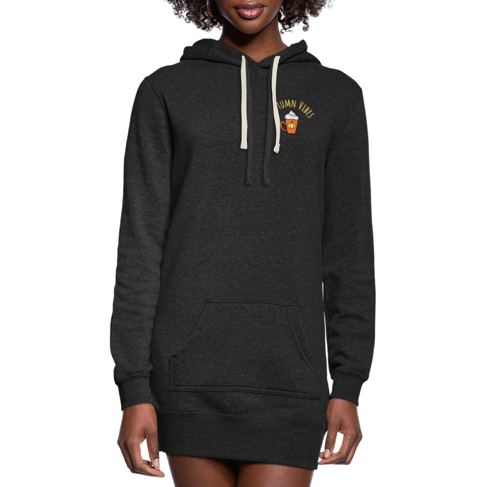 Autumn Vibes | Women's Hoodie Dress - heather black