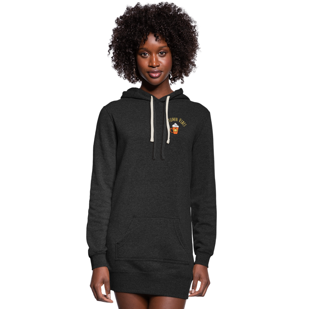 Autumn Vibes | Women's Hoodie Dress - heather black