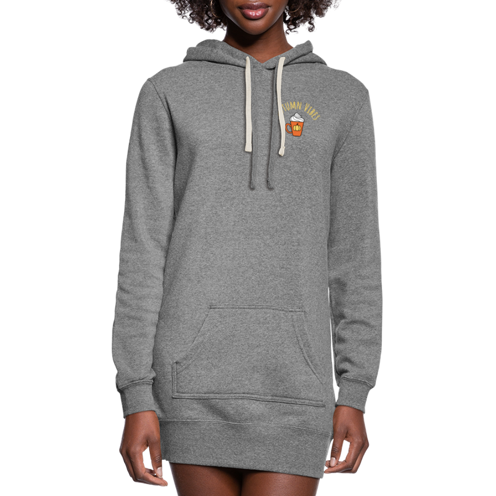 Autumn Vibes | Women's Hoodie Dress - heather gray