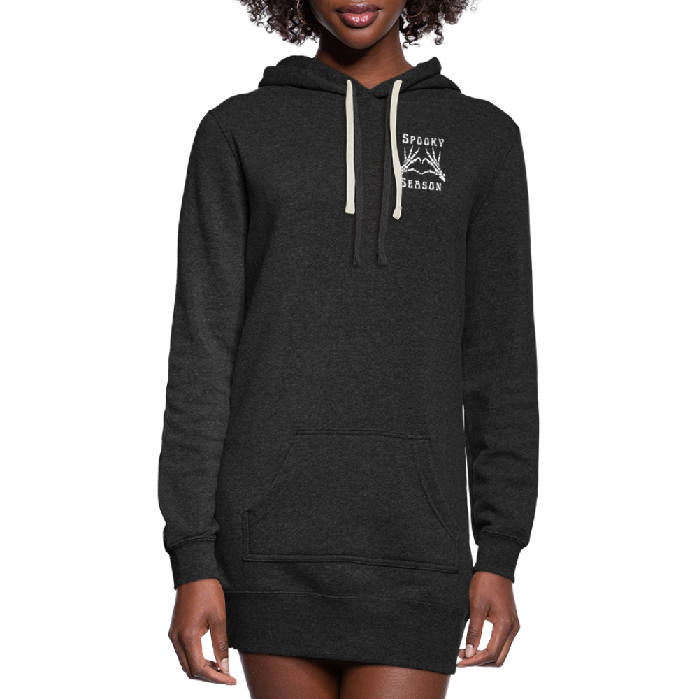 Spooky Season | Halloween Women's Hoodie Dress - heather black