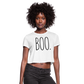 Women's Cropped T-Shirt - white