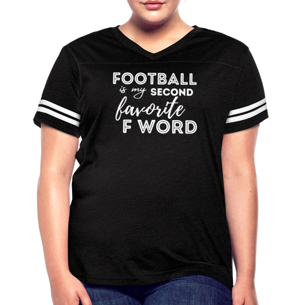 Women’s Vintage Sport T-Shirt - black/white