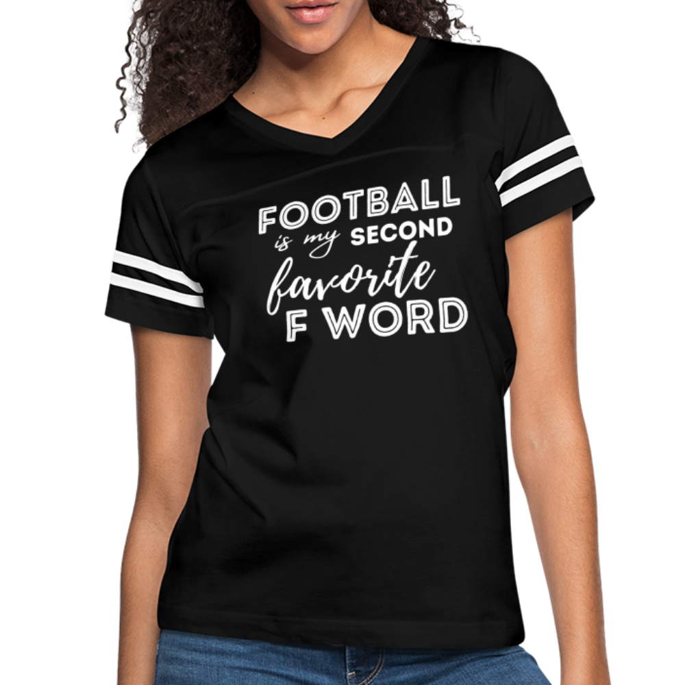 Women’s Vintage Sport T-Shirt - black/white