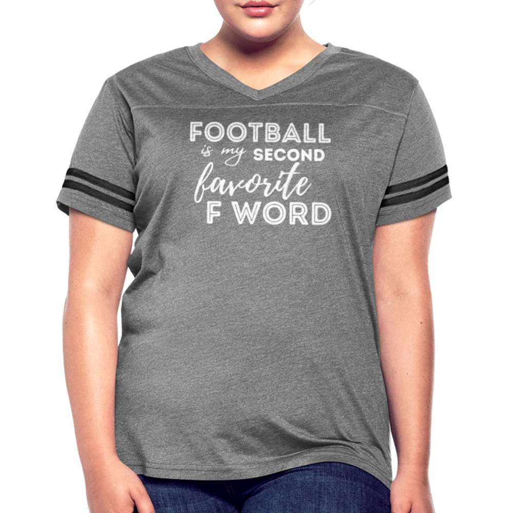 Women’s Vintage Sport T-Shirt - heather gray/charcoal