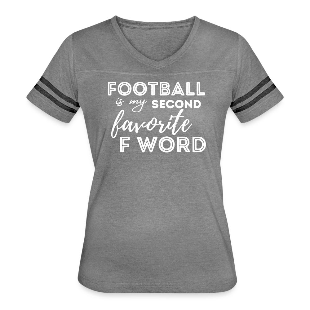 Women’s Vintage Sport T-Shirt - heather gray/charcoal