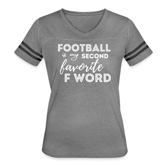 Women’s Vintage Sport T-Shirt - heather gray/charcoal