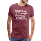Men's Premium T-Shirt - heather burgundy
