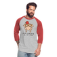 Baseball T-Shirt - heather gray/red