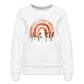 Hello Fall | Women’s Premium Sweatshirt - white