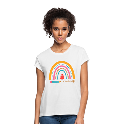 Women's Relaxed Fit T-Shirt - white