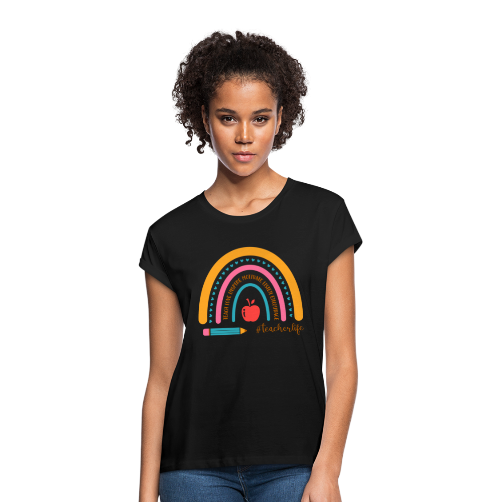 Women's Relaxed Fit T-Shirt - black