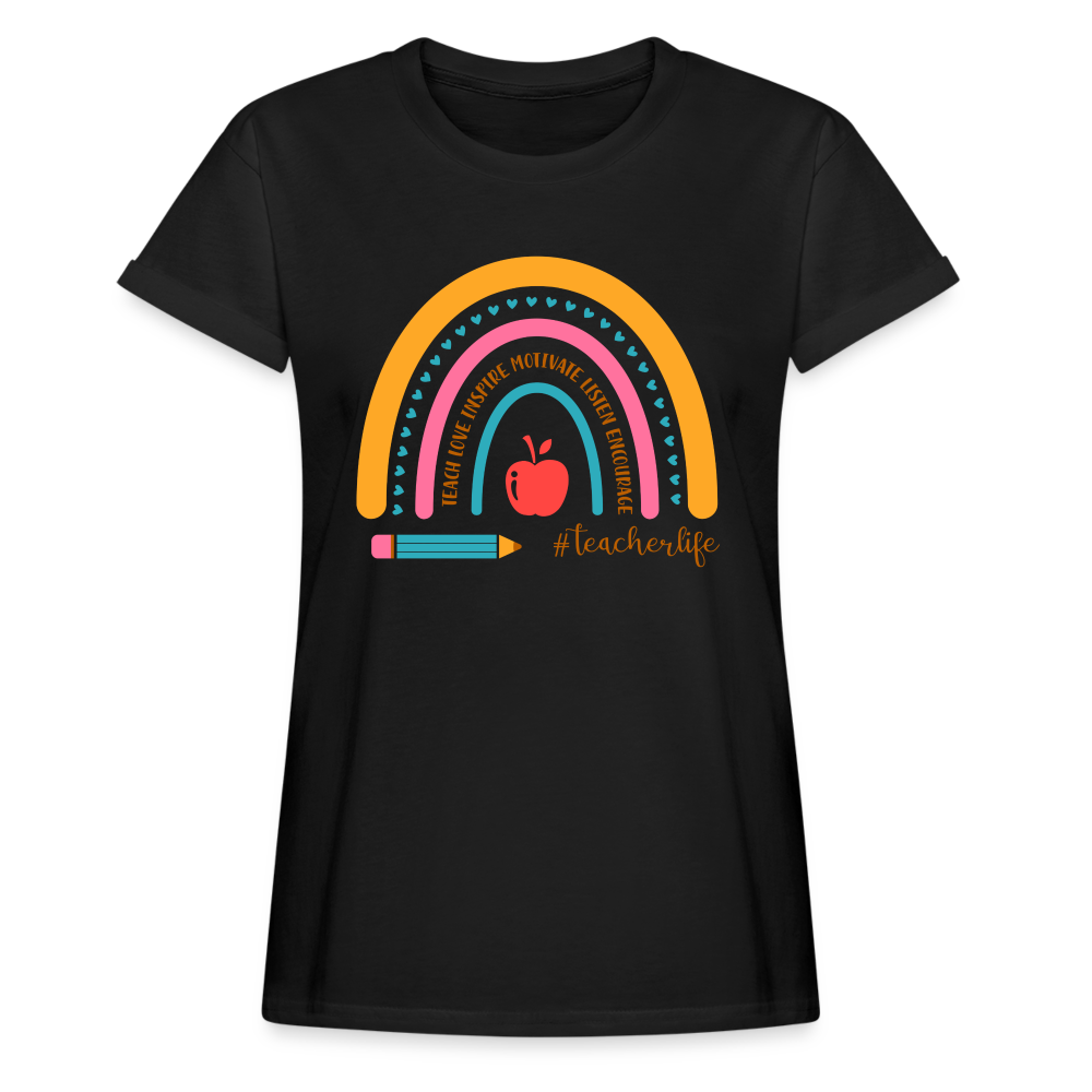 Women's Relaxed Fit T-Shirt - black