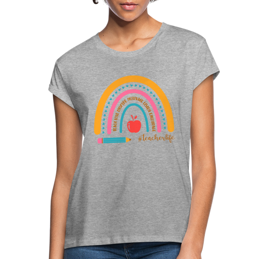 Women's Relaxed Fit T-Shirt - heather gray