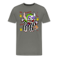 Stitch as Beetlejuice - asphalt gray