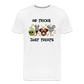 No Tricks Just Treats - white