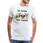 No Tricks Just Treats - white