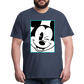 Winking Mickey Men's T-Shirt - heather blue