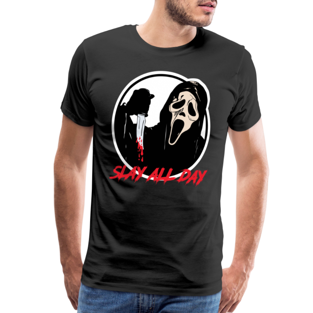 Scream Slay All Day Premium T-Shirt - black