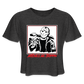Jason B*****s Be Trippin Cropped T-Shirt - deep heather