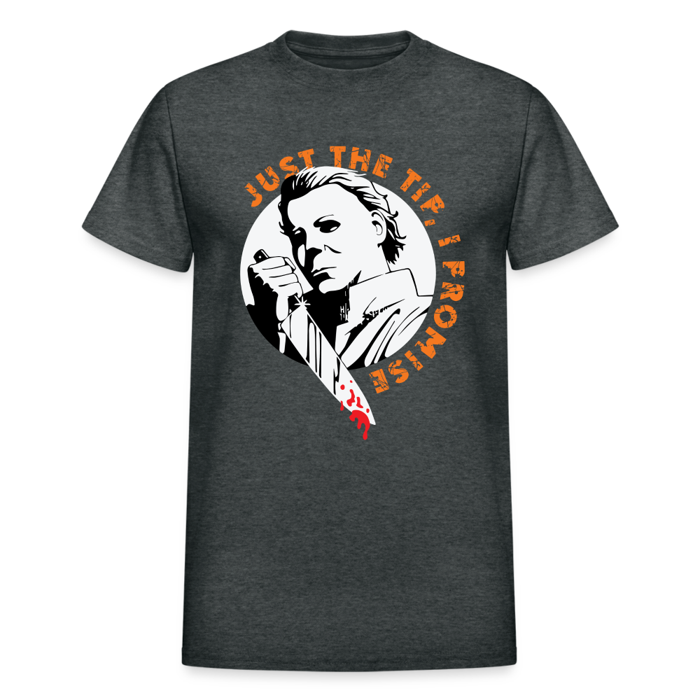 Michael Slasher T-Shirt - deep heather