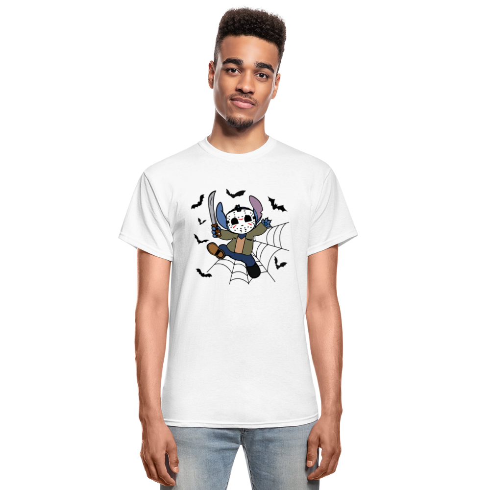 Stitch as Jason Unisex T-Shirt - white