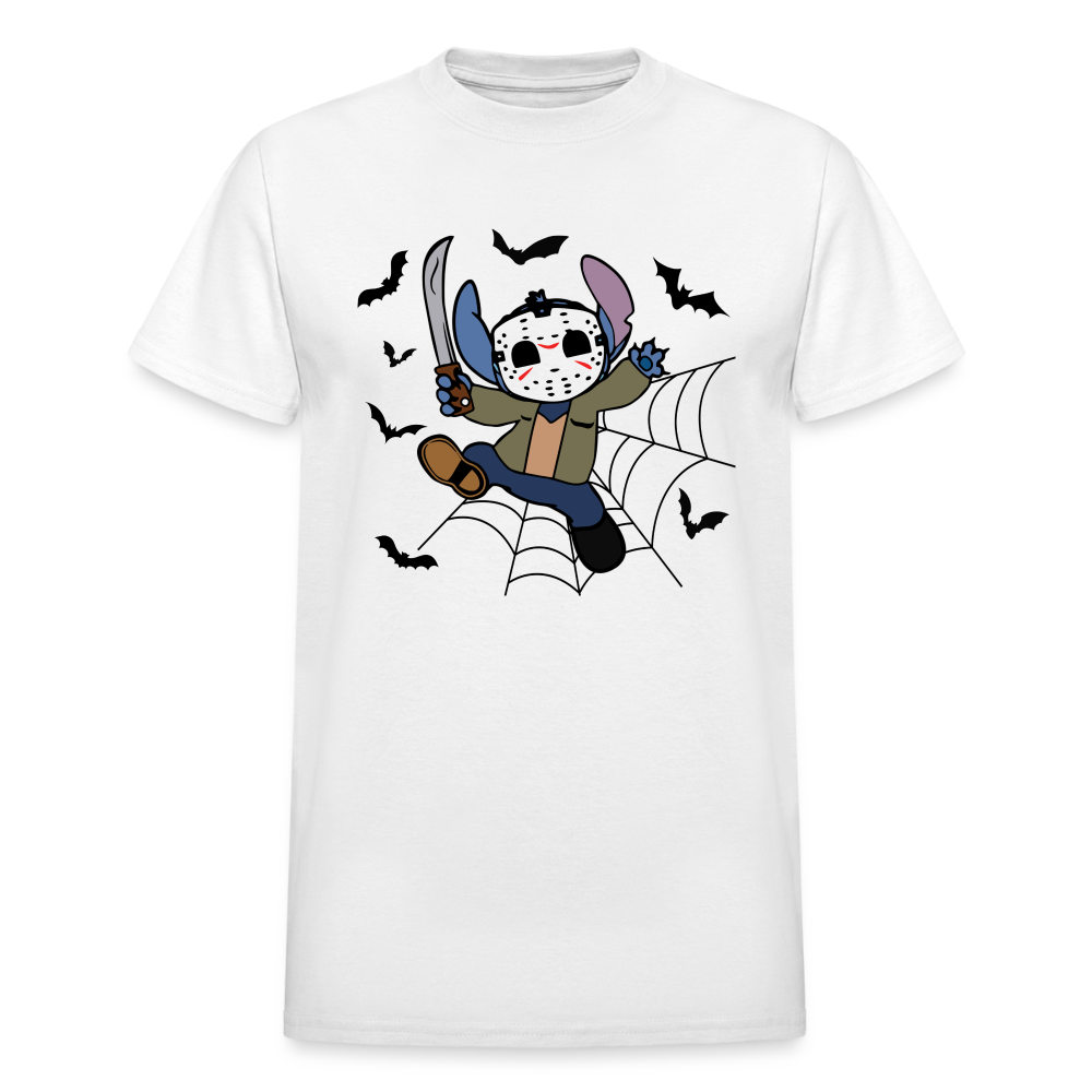 Stitch as Jason Unisex T-Shirt - white