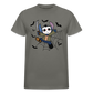 Stitch as Jason Unisex T-Shirt - charcoal