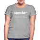 Seester Definition | Gift for Sister | Best Friend Gift - heather gray