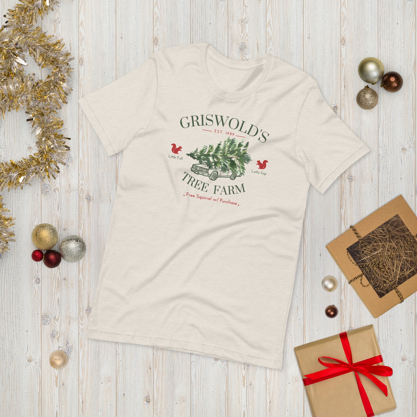 Griswold's Tree Farm | Funny Christmas Shirt | Christmas Vacation | Classic Christmas Movie | Unisex T-shirt