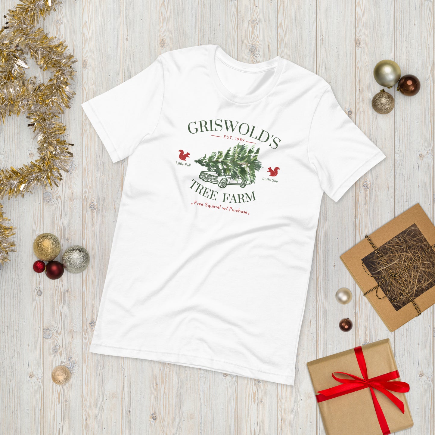 Griswold's Tree Farm | Funny Christmas Shirt | Christmas Vacation | Classic Christmas Movie | Unisex T-shirt